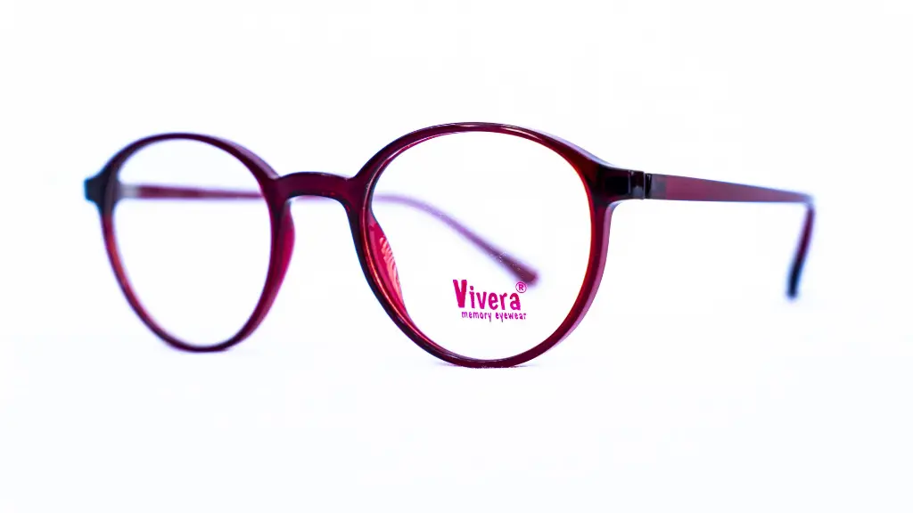Monture ovale Vivera rouge pour fille – Optique Mermoz Dakar.webp