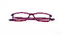 Lunette de vue Vivera rouge élégante – Luxe Optique Dakar.webp