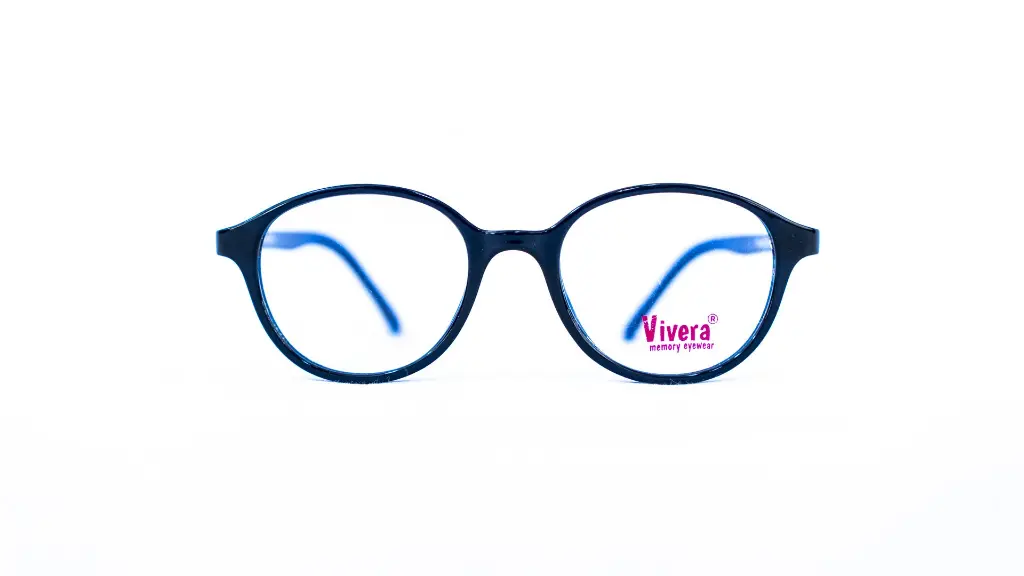 Lunette de vue enfant Vivera bleue – vue de face.webp