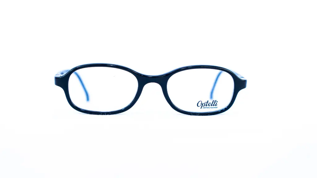 Lunette de vue Optelli garçon noire vue de face-luxe optique.webp