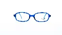 Lunette de vue enfant Optelli bleue – vue de face.webp