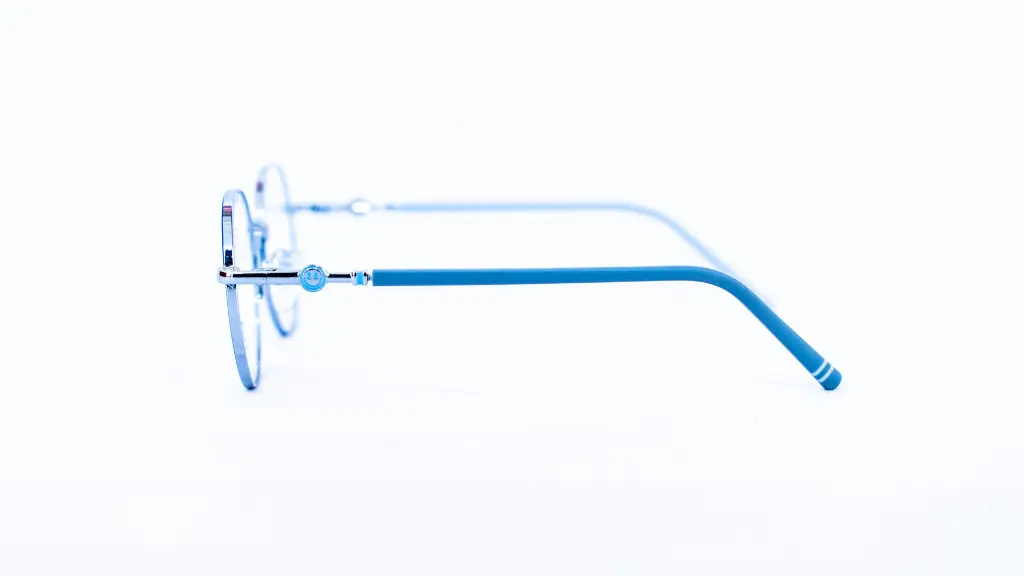 Branches en plastique – lunette enfant Bali bleue.webp