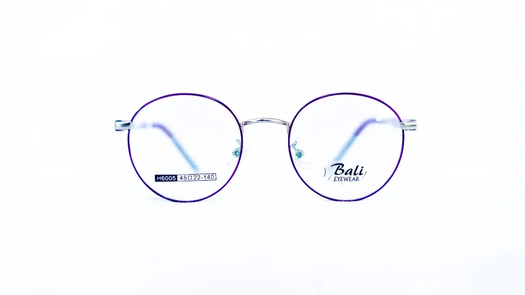 Lunette de vue fille Bali forme ronde–vue de face.webp