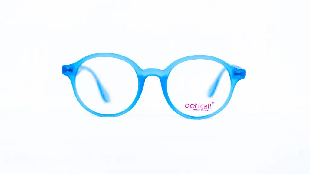 Lunette de vue enfant Opticall bleue – vue de face | Luxe Optique VDN.webp