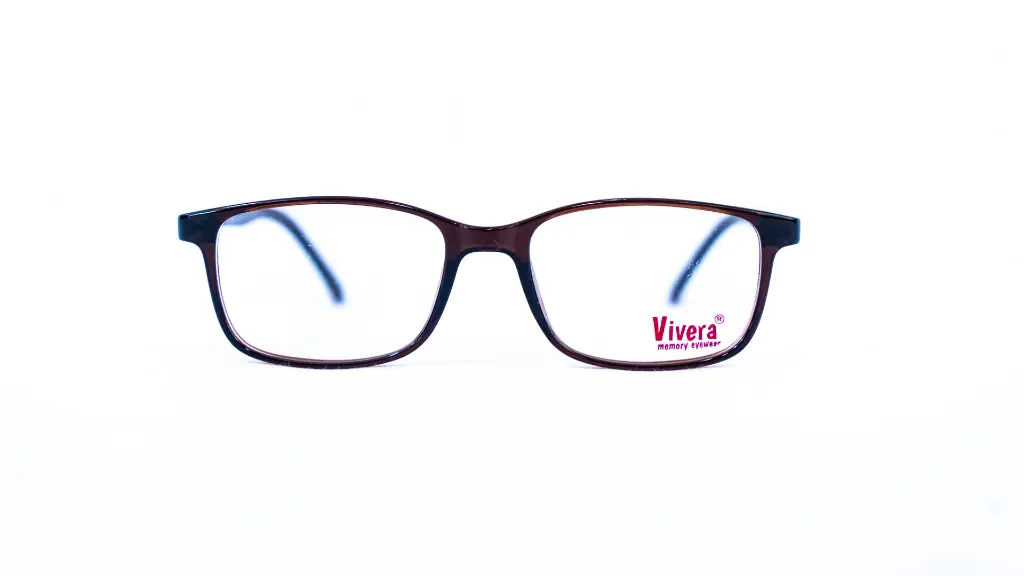 Monture enfant Vivera couleur marron – vue de face – Luxe Optique VDN.webp
