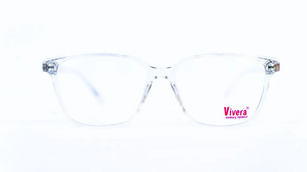 Lunette de vue femme Vivera beige transparente – vue de face – Luxe Optique VDN.webp