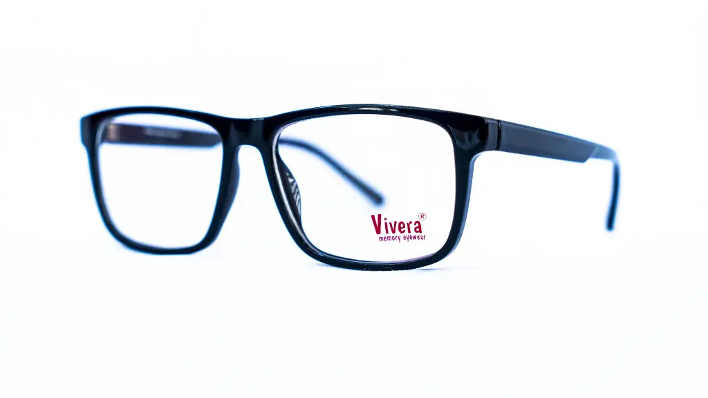 Monture carrée Vivera noire pour homme – luxe optique vdn.webp