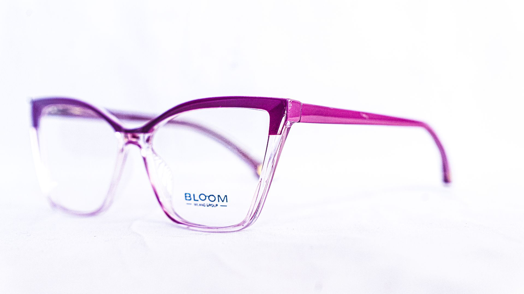 Lunette vue Bloom rose pastel femme – vue de profil