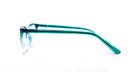 Monture femme Bloom vert transparent – Luxe Optique VDN