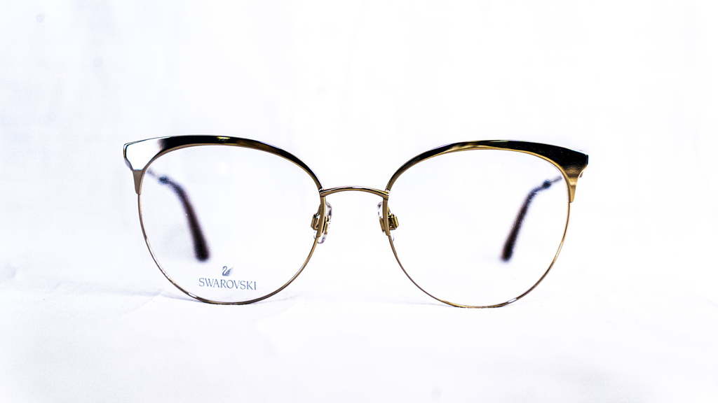 Lunette Swarovski dorée femme – Luxe Optique Dakar