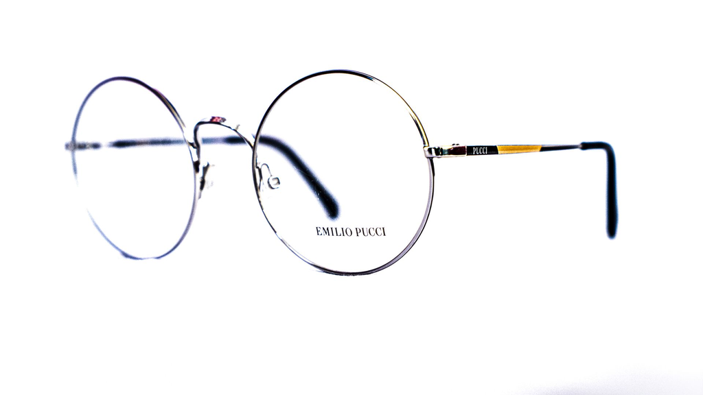 Monture Emilio Pucci métal noir argenté – Dakar VDN