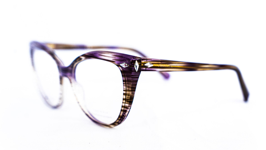 Lunette Swarovski femme violette – Boutique VDN Mermoz