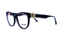 Roberto Cavalli monture optique bleu – vue de profil