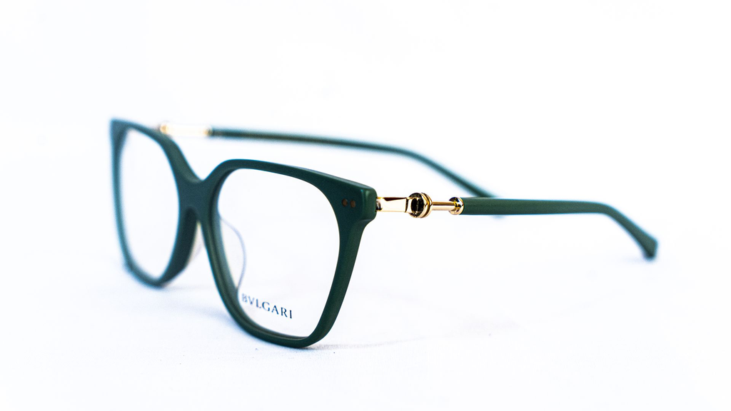 Lunette Bvlgari verte femme – Boutique optique VDN