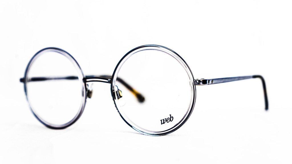 Lunette élégante Web ronde – Boutique Luxe Optique