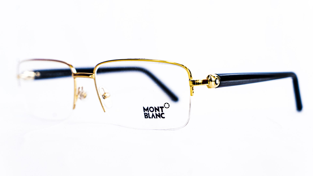 Lunette Mont Blanc semi-cerclée chic – Dakar VDN