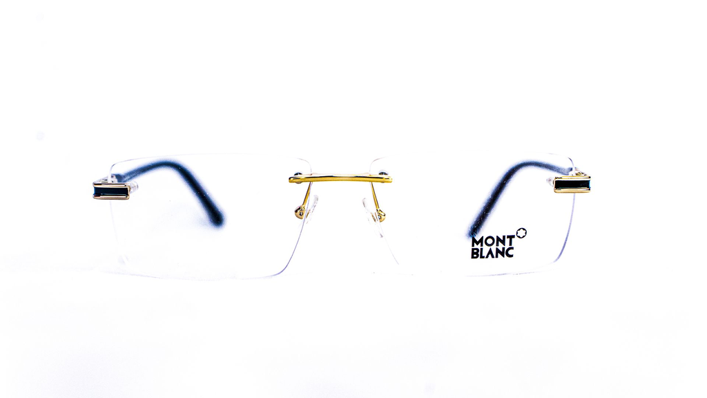 Lunette Mont Blanc non-cerclée homme – Luxe Optique Dakar