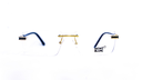 Lunette Mont Blanc non-cerclée homme – Luxe Optique Dakar