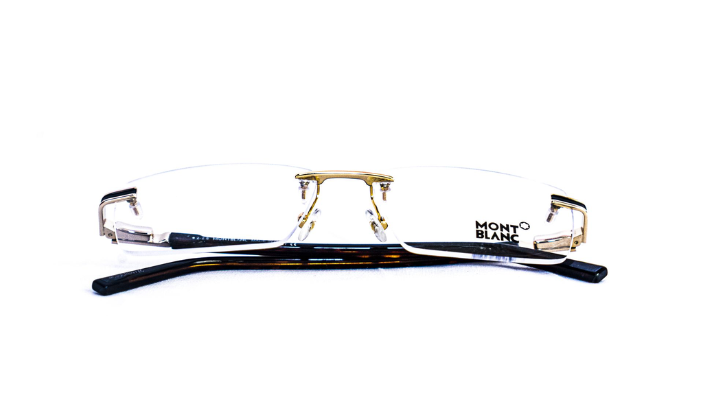 Élégante lunette Mont Blanc pour homme – Dakar Luxe Optique