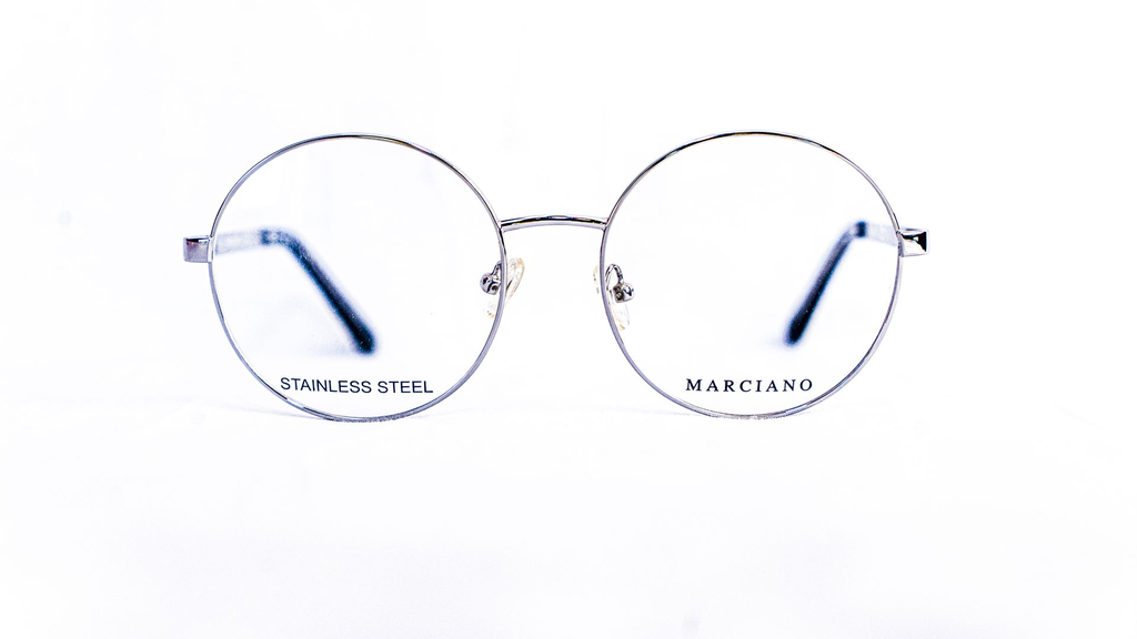 Lunette ronde argentée – Luxe Optique Dakar