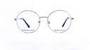 Lunette ronde argentée – Luxe Optique Dakar
