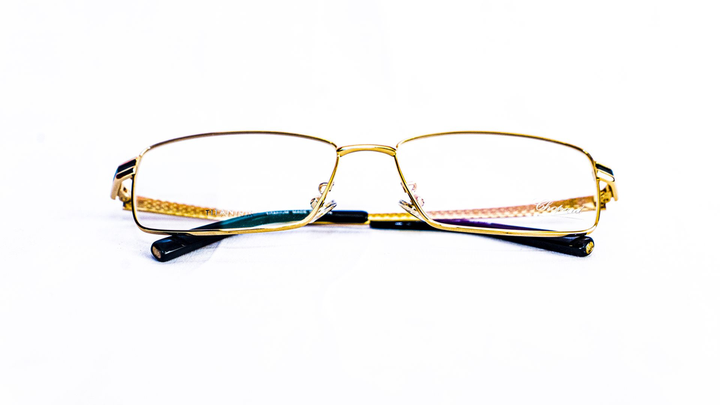 Monture dorée noire Chopard – Dakar VDN