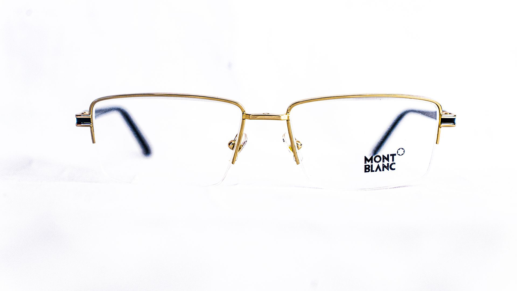 Lunette Mont Blanc homme dorée – Luxe Optique Dakar