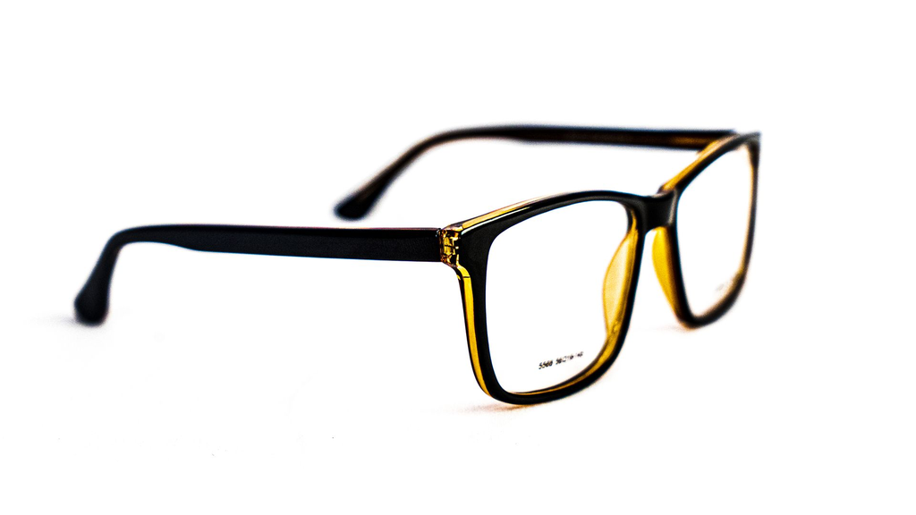 Lunette marron Dacchi – Vue profile – Luxe Optique