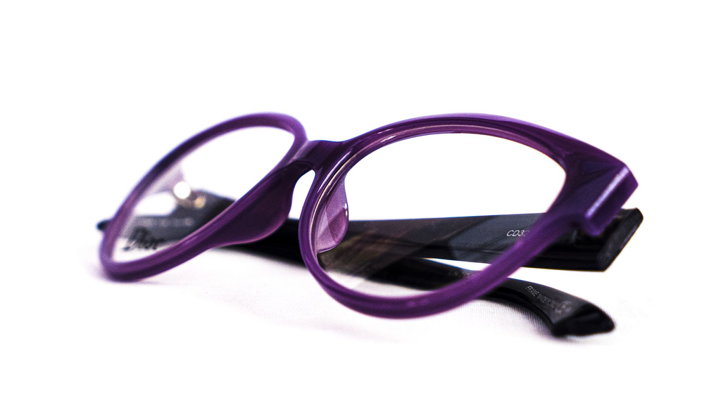 Monture Dior mauve femme – Lunette élégante