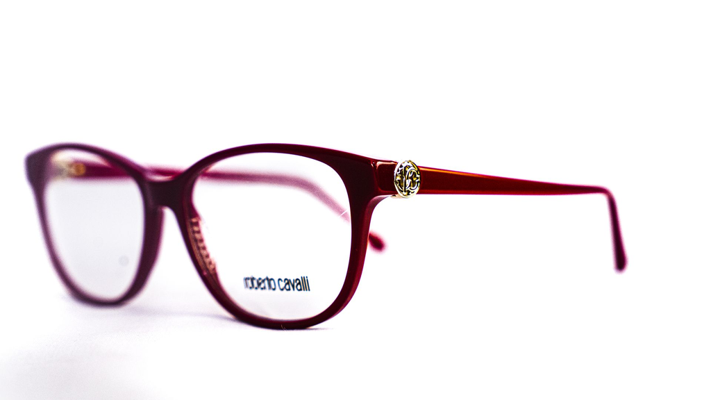 Monture Roberto Cavalli rouge femme – Style papillon