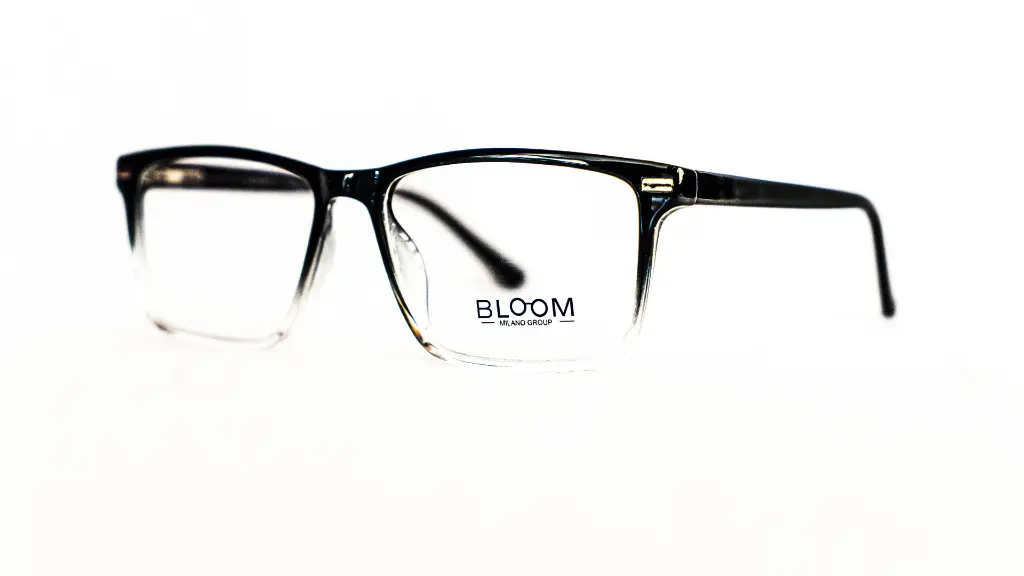 Monture rectangulaire noire et blanche - Luxe optique