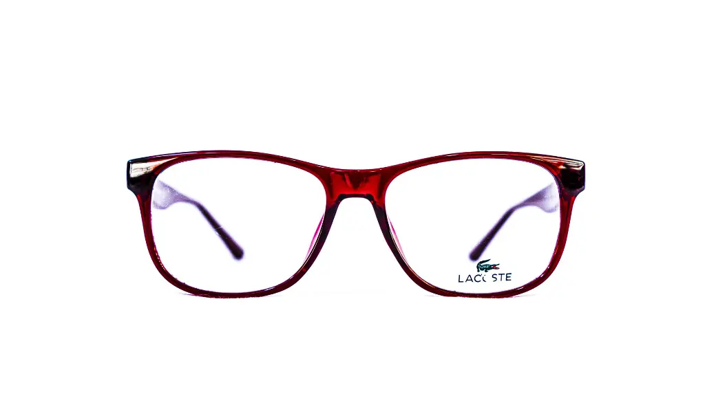 Lunettes Lacoste homme – Vue de face