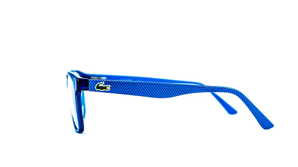 Monture lacoste élégante – Détail des branches