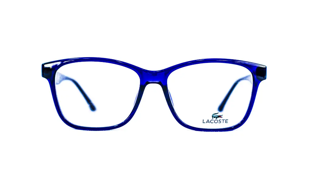 Lunette Lacoste vue de face