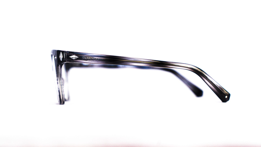 Lunette optique Swarovski femme – noir et gris