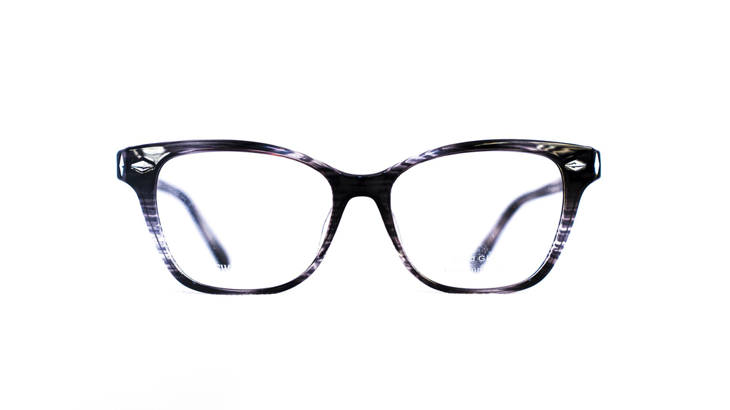 Swarovski monture cerclée noire et grise – vue de face