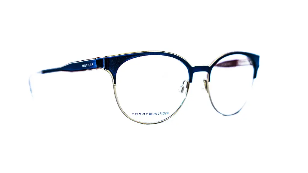 Monture Tommy Hilfiger browline chic en métal – Opticien Dakar Mermoz