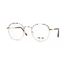 Lunette Dacchi femme – monture dorée et bordeaux.webp