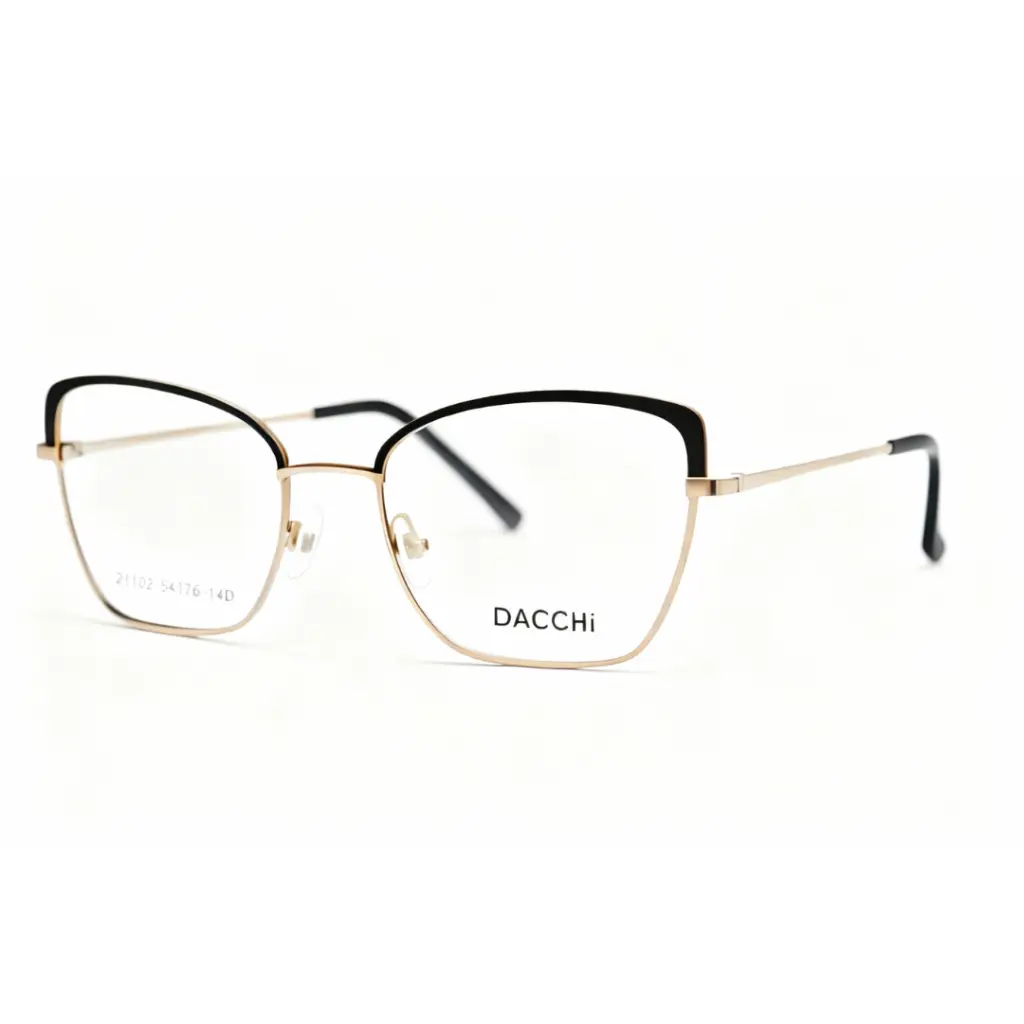 Lunette Dacchi femme – monture dorée papillon.webp