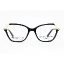 Vue de face – lunette Marc John couleur noire.webp