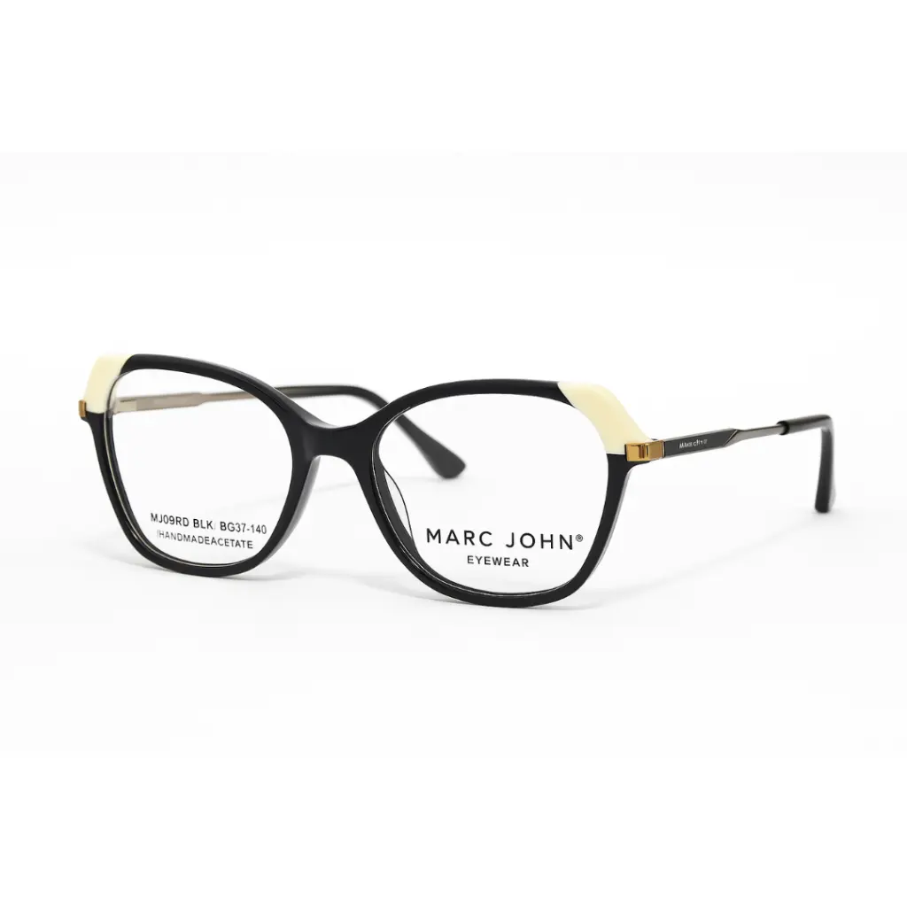 Détails du design papillon lunette Marc John-opticien dakar.webp