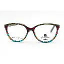 Vue de face – monture Bruno Botti colorée.webp