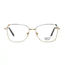 Lunettes femme Donna dorées - Vue de face.webp