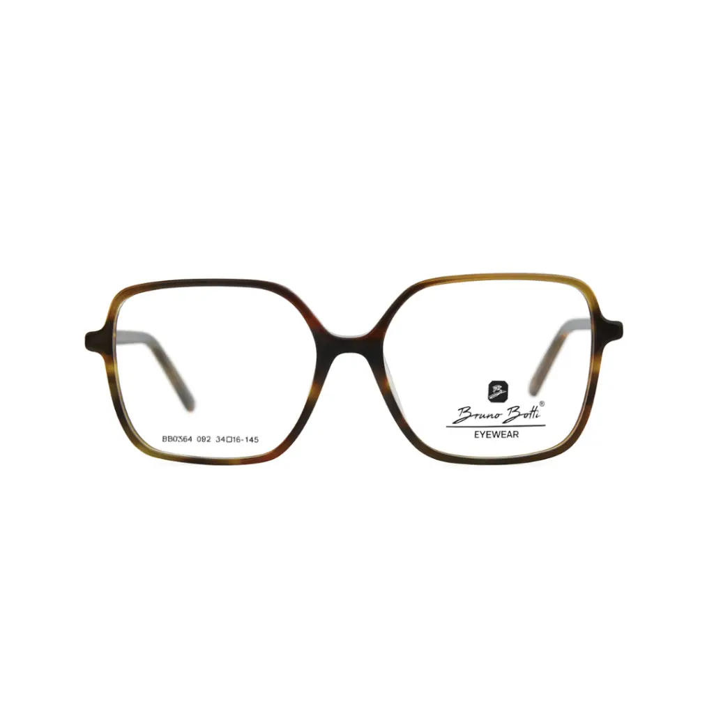 Lunettes Bruno Botti marron – Vue de face.webp