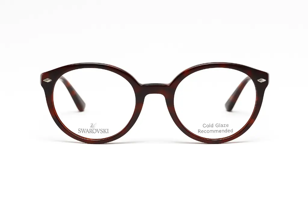 Lunettes Swarovski femme ovale – Luxe Optique Dakar.webp