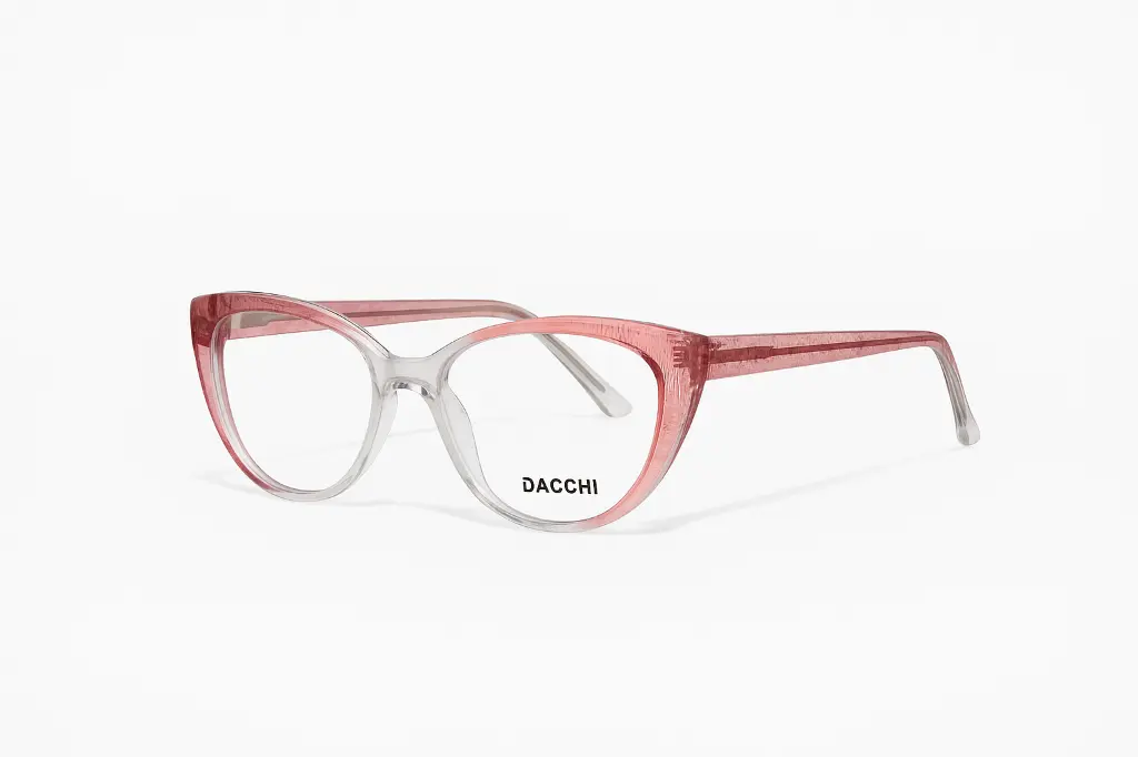 Lunette de vue Dacchi couleur rose – Showroom Luxe Optique.webp