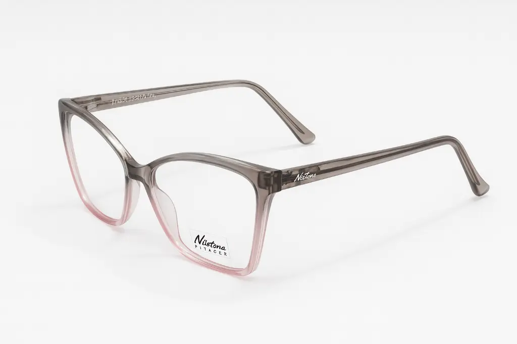 Monture Nikitana bicolore rose et marron – Boutique Luxe Optique Dakar.webp