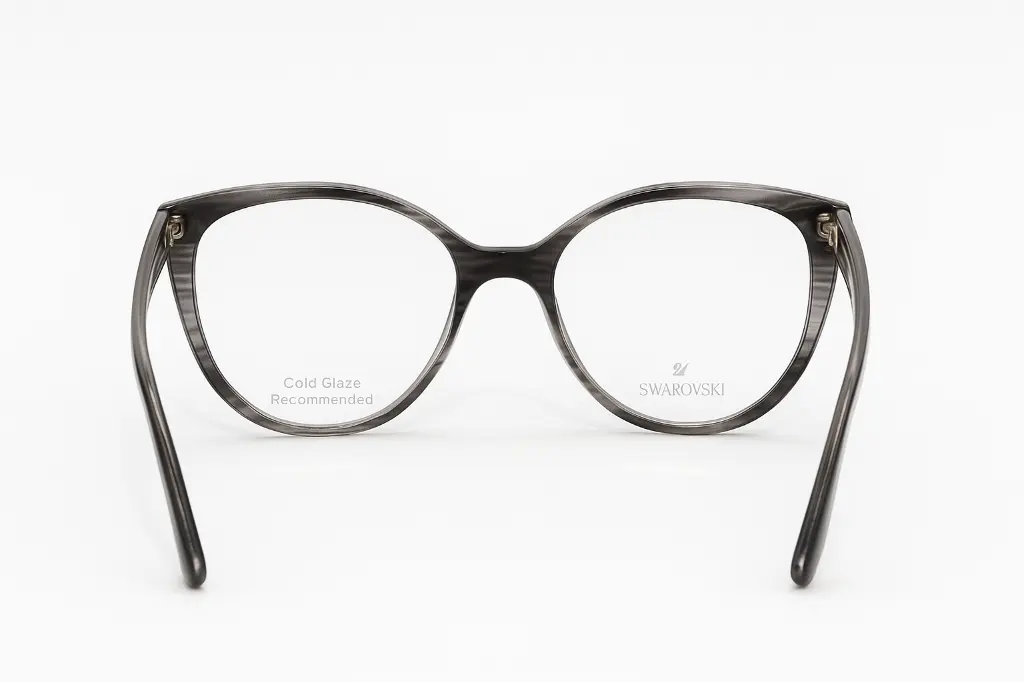 Monture Swarovski en plastique acétate – Boutique Luxe Optique VDN.webp