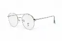 Monture homme Titanium forme ronde argent – Luxe Optique Dakar.webp