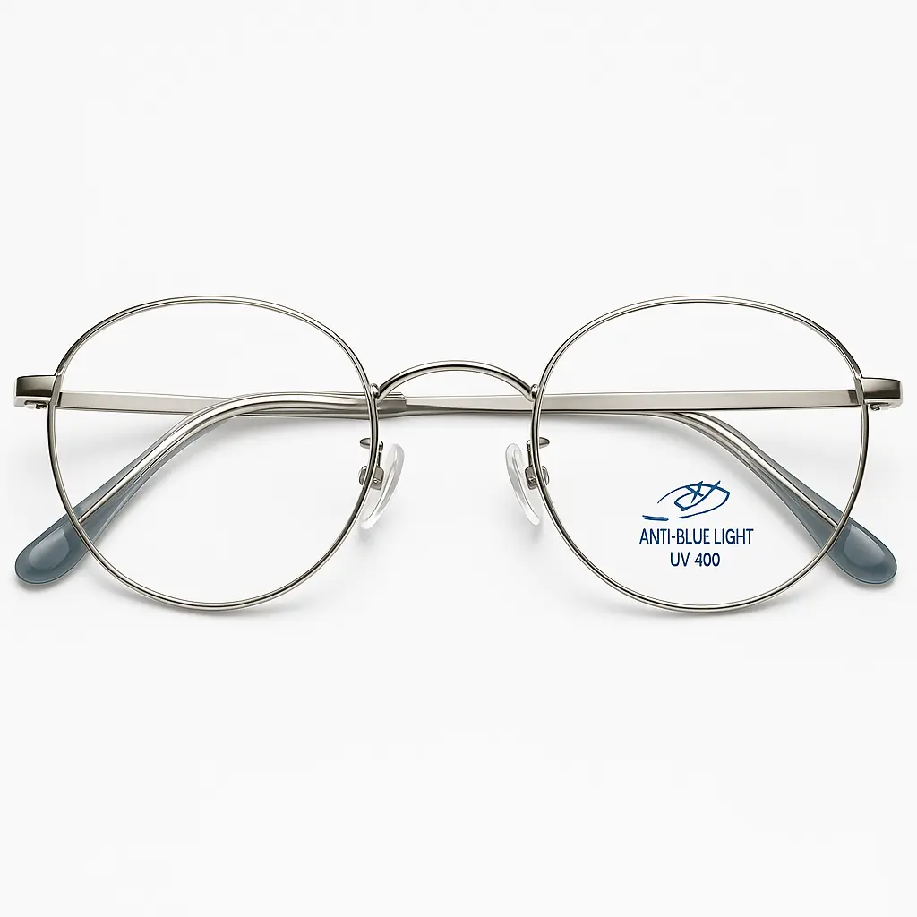 Monture Titanium homme design épuré – Showroom Optique Dakar.webp